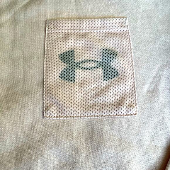 Under Armour Pink Rival Fleece Bungee Hem Sweatshirt Medium - Picture 3 of 8